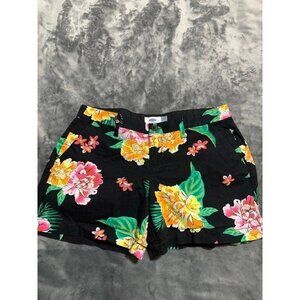 Old navy floral print chino shorts size